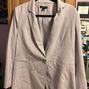 Anne Taylor Women's Lilac Color Blazer